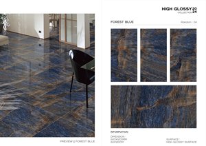 Estoria กระเบื้องพอร์ซเลนเงาสูงพื้นและผนังกระเบื้องพอร์ซเลนที่ทันสมัยขนาด60x120ซม. 600x1200มม. กระเบื้องขนาด60x120ซม. - Product Image 5