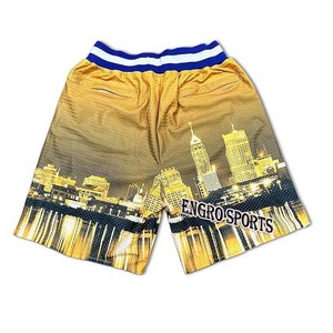 Manufacturer high quality Fashion <b>Shorts</b> Customizable Pattern Basketball Jersey Chicago 100% Polyester Breathable <b>Shorts</b> Style - Product Image 2