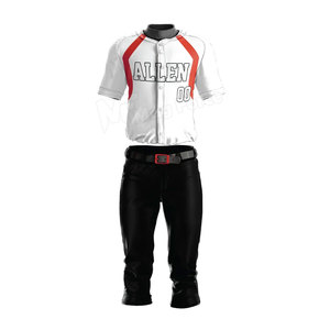 Conjunto de Uniforme de Béisbol Personalizado para Hombre, Camiseta y Pantalones, Hecho con la Mejor Calidad - Product Image 1