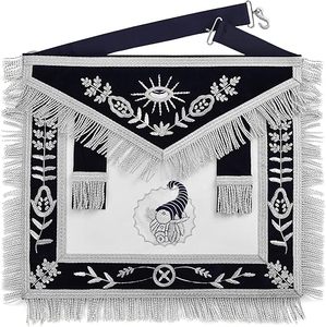 Venta al por mayor Masonic Regalia Set Delantal Collar Guantes para Freemason Lodge Grand Lodge y Chapter - Product Image 5