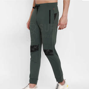 กางเกงวิ่งแฟชั่นลำลองตรงกลางเอวผ้าฝ้าย100% เป็นมิตรกับสิ่งแวดล้อมชุดสตรีทแวร์ผ้ามิดเวทระบายอากาศมีในสต็อก - Product Image 1