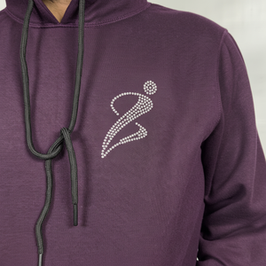 Sweat à capuche en polaire de haute qualité pour homme, mélange polyester/coton, uni, logo personnalisé, streetwear, mode, basiques - Product Image 4