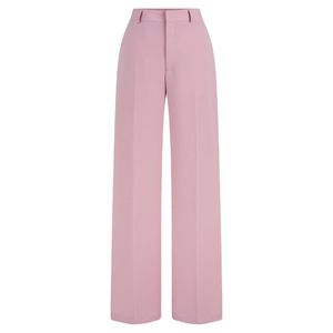 กางเกงมาร์กอทผ้าไหมสำหรับสุภาพสตรี ขายดี ดีไซน์หรูหรา เหมาะสำหรับใส่ทำงาน รับผลิตตามแบบ ODM พร้อมบริการสกรีนโลโก้ ผลิตในเวียดนาม - Product Image 1