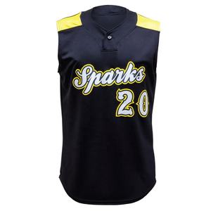 Vente en gros de maillots de baseball grande taille pour femmes adultes, ensemble de vêtements de sport 2 pièces, imprimés par sublimation, respirants, vente en gros bon marché - Product Image 2