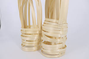 Portavasos Reutilizable para Llevar de Vietnam con Asa de Cuerda de Bambú // Evan - Product Image 4