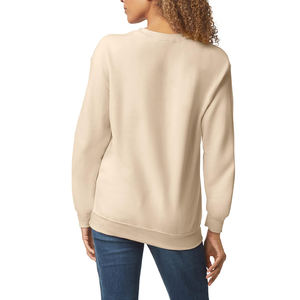 Sweat-shirt oversize pour femmes en gros, nouveau design 2026, automne-hiver, uni, sweat-shirt pour femmes - Product Image 2