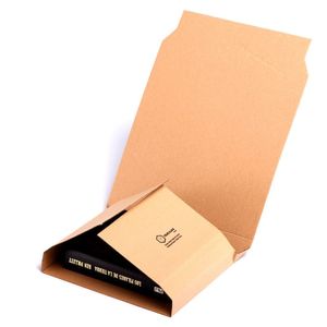 Pochettes d'expédition pour livres en papier kraft résistantes et réutilisables 28x23x5 cm pour les vendeurs, les librairies et les passionnés - Product Image 3