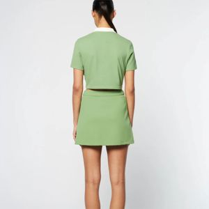 Ensemble jupe polo pour femmes au design personnalisé-Tendance, confortable et parfait pour une tenue décontractée de tous les jours - Product Image 6