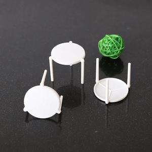 Servicio de comida para llevar desechable de tamaño 35mm Alta calidad Nuevo trípode de PP superior Soporte de pizza Piza Saver - Product Image 1