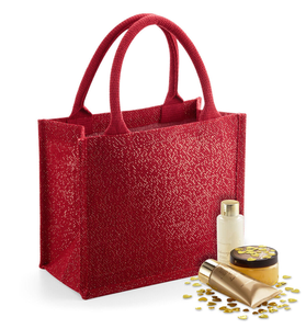 Sac en jute écologique de meilleure qualité avec motif de dessin animé pour cadeaux promotionnels, mariage, supermarché, couleurs et logo personnalisables - Product Image 5