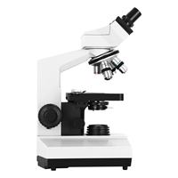 Lab Biological Microscope Teaching 40X-1600X Student Multipurpose Binocular with Abbe Condenser N.A1.25 and IP55 for School