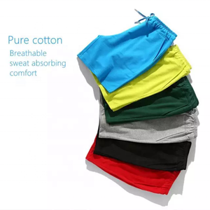 100% algodón Unisex Slim Fit pantalones cortos para hombre nuevo estilo Formal Casual pantalones cortos deportivos al mejor precio pantalones cortos - Product Image 6