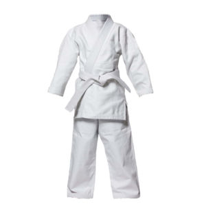 Conjuntos de Kimonos de Jiu Jitsu Blancos Lavados de Alta Calidad, Uniformes de BJJ Cómodos, Parches Bordados Elegantes, Ligeros y Transpirables - Product Image 6