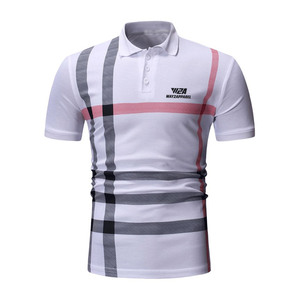 เสื้อโปโลผู้ชาย แฟชั่น ผ้าฝ้าย เสื้อโปโลผู้ชาย สไตล์ใหม่ เสื้อโปโลผู้ชาย - Product Image 1