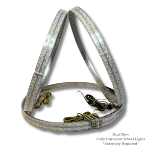Éclairage de roues séquentiel North Georgia Lighting - Compatible universel, options simple/double/quadruple rangée, garantie 6 mois - Product Image 2