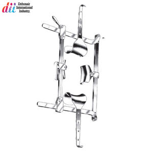 Rétracteur abdominal manuel chirurgical à cadre fixe en acier inoxydable et en acier de qualité supérieure avec lames réutilisables par Debonairii - Product Image 6