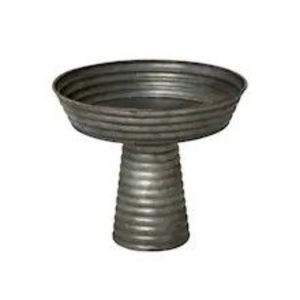 Plateau de service à 3 niveaux, support en métal galvanisé, support à dessert vintage, support d'exposition pour la maison et le jardin, pour cuisine de style campagnard - Product Image 6