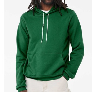 Sweat à capuche unisexe Bella Canvas en molleton, coupe classique pour homme, 80% coton, 20% fibre de bambou, imprimé numérique brodé, hiver - Product Image 4