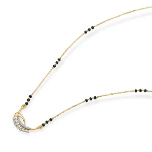 จี้ทองคำประดับเพชรแบบโมเดิร์นสำหรับผู้หญิง ของสะสมทางวัฒนธรรม - Product Image 3