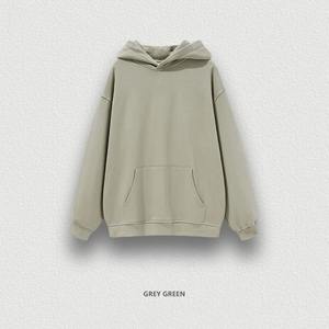 Sweat à capuche lourd sans ficelle Sweats à capuche pour hommes Sweats à capuche sans cordon et survêtement Ensemble unisexe Hommes Sweat-shirts à col rond - Product Image 1