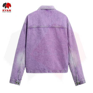 Chaqueta Vaquera Casual para Hombre con Estilo Moderno, Tela Suave al Tacto, Diseño Inspirado en la Moda Urbana - Product Image 3