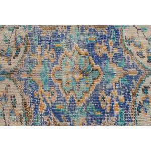 พรมตุรกีขนาดใหญ่ 5.2x8.3 ฟุต ลายพรางสีเหลืองวินเทจ - Product Image 5