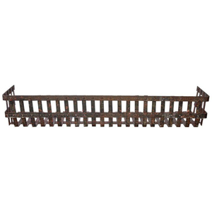 Panier de rangement mural en fil de fer vintage, design vintage, pour balcon, décoration de jardin, à prix avantageux - Product Image 6