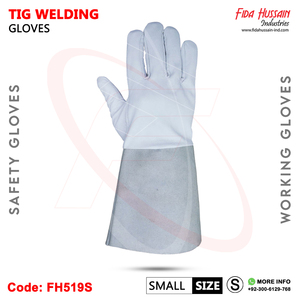 Wholesale Custom Unlined <b>Leather</b> Work Gloves with Wing Thumb Styling Tig Welding and Hand Protection Safety Gloves - Product Image 4