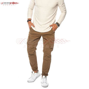 Pantalones Cargo para hombre con rodillas y bolsillos reforzados para aventura al aire libre Pantalones Cargo resistentes para hombre - Product Image 6