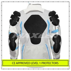 Chaqueta de ventilación reflectante para hombre, 3/4 impermeable, aprobada por la CE, para verano, para todas las estaciones, ropa deportiva de talla grande para motocicleta - Product Image 5
