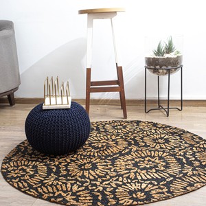 Mantel Individual Redondo de Corcho Natural Premium con Diseño Floral Impreso, Resistente al Calor, Ecológico, para Decoración de Mesa de Comedor - Product Image 5
