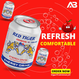 Boisson énergisante RedTiger, marque privée, boissons gazeuses en canettes, entreprise de fabrication au Vietnam - OEM ODM, produits alimentaires et boissons - Product Image 6