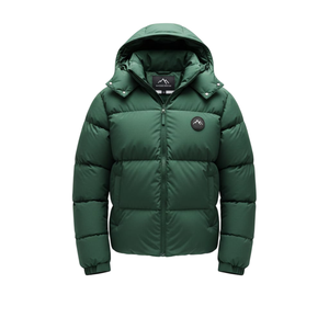 Chaqueta Acolchada de Lona Ultraligera y Cálida con Relleno Térmico Avanzado, con Capucha y Resistente al Viento para Clima Invernal Extremo - Product Image 4