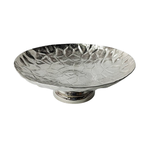 Tazón de Chocolate decorativo de aluminio de diseño hecho a mano, platos, vajilla, cuenco de fruta seca dulce respetuoso con el medio ambiente - Product Image 3