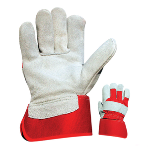 Guantes de Cuero Vacuno de Grado AB Industriales EN388 para Trabajadores Canadienses, 11 oz, 707, con Puño de Seguridad con Logotipo, Protección para Manos, Anticorte, Antideslizantes - Product Image 3