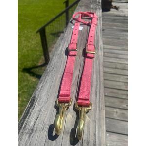 Brida de caballo de nailon PP rápido de Color melocotón de alta calidad, resistente a la intemperie y antideslizante, correas suaves para entrenamiento y uso de aseo - Product Image 1