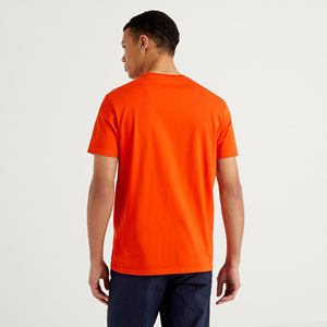 Camiseta de lujo de alta calidad para hombre, Camiseta 100% de algodón de 250gsm, camisetas de 19 colores, camiseta informal en blanco personalizable para hombre - Product Image 2