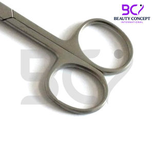 Ciseaux à ongles cuticules lame droite en acier inoxydable 9.5 cm meilleure qualité soins de beauté personnels utiliser ciseaux à cuticules - Product Image 6