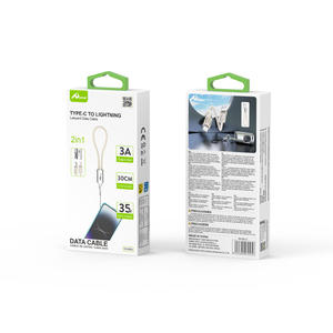 Cable de Datos CB-326CL Blanco de Alta Calidad, Cable de Carga de 3A, PD35W, Cargador de Teléfono de Cobre Puro Súper Rápido - Product Image 1