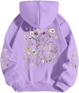 Regular Length <b>Lightweight</b> <b>Hoodies</b> for Women With Custom Logo Factory Wholesale Streetwear <b>Hoodie</b> - Product Image 2