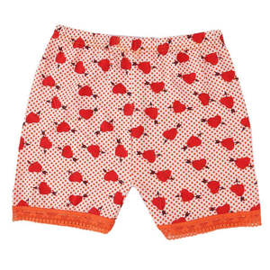 Boxer imprimé pour filles - Orange - Product Image 1