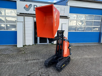 Hocheffizienter Mini Kubota KC70HD-4 P 500kg Mini-Raupendumper mit Schaufel Metallkonstruktion