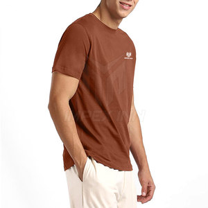 เสื้อยืดผู้ชายคุณภาพสูงแบบ Private Label จำนวนมาก เสื้อยืดผู้ชายผ้าฝ้าย - Product Image 4