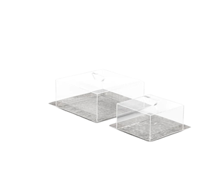 Hammered Design Simple Gold Square <b>Chocolate</b> Tray Perfect For Serving <b>Chocolates</b> Sweets Desserts And Small <b>Treats</b> At Home - Product Image 3