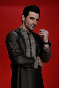 Totalmente personalizado Logo Impresión Hombres Shalwar Kameez Buena calidad Algodón Hecho Transpirable Hombres Shalwar Kameez - Product Image 2