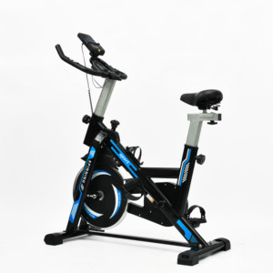 <span class=keywords><strong>Bicicleta</strong></span> <span class=keywords><strong>Estática</strong></span> <span class=keywords><strong>para</strong></span> Ejercicio en Casa, <span class=keywords><strong>Bicicleta</strong></span> Fija con Transmisión por Correa Silenciosa, Resistencia Magnética, Pantalla Digital, Hierro - Product Image 1