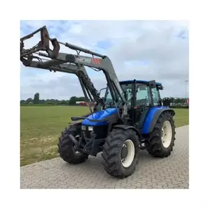 Cheap Price 85hp Used New-Holland Used Light Weight New-Holland TL90 with Loader And Farming Equipment