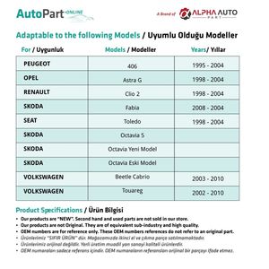 Enrouleur de lève-vitre pour Peugeot 406 - Product Image 2