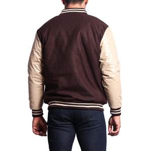 แจ็คเก็ตบอมเบอร์ผู้ชายสำหรับฤดูใบไม้ผลิและฤดูใบไม้ร่วง, แจ็คเก็ตบอมเบอร์แฟชั่นเกาหลีทรงหลวมกันลมกันน้ำ - Product Image 5