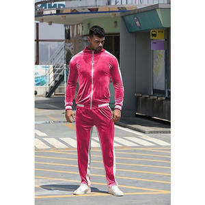 Ensemble de survêtement unisexe 2 pièces en coton 100% respirant, coupe-vent et écologique pour le sport et le fitness - Product Image 2